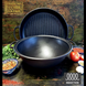 Казан &Oslash;34см, 8л., чавунний узбецький WOK Maysternya з кришкою-сковородою гриль KA-7208 фото 1